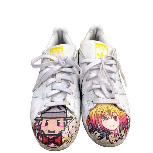 RARE 2015 Adidas X Pharrell Williams Superstar Supershell Size 8.5 - Picture 3 of 16